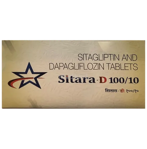sitara d 100/10mg tablet 10's